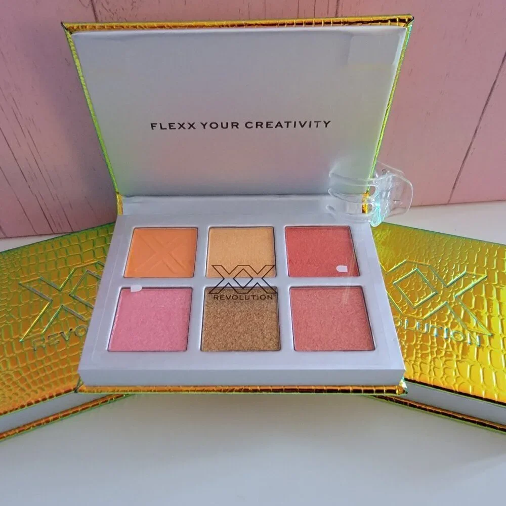 I Heart Revolution Dynamite Shadow Palette Blush, eyeshadow New